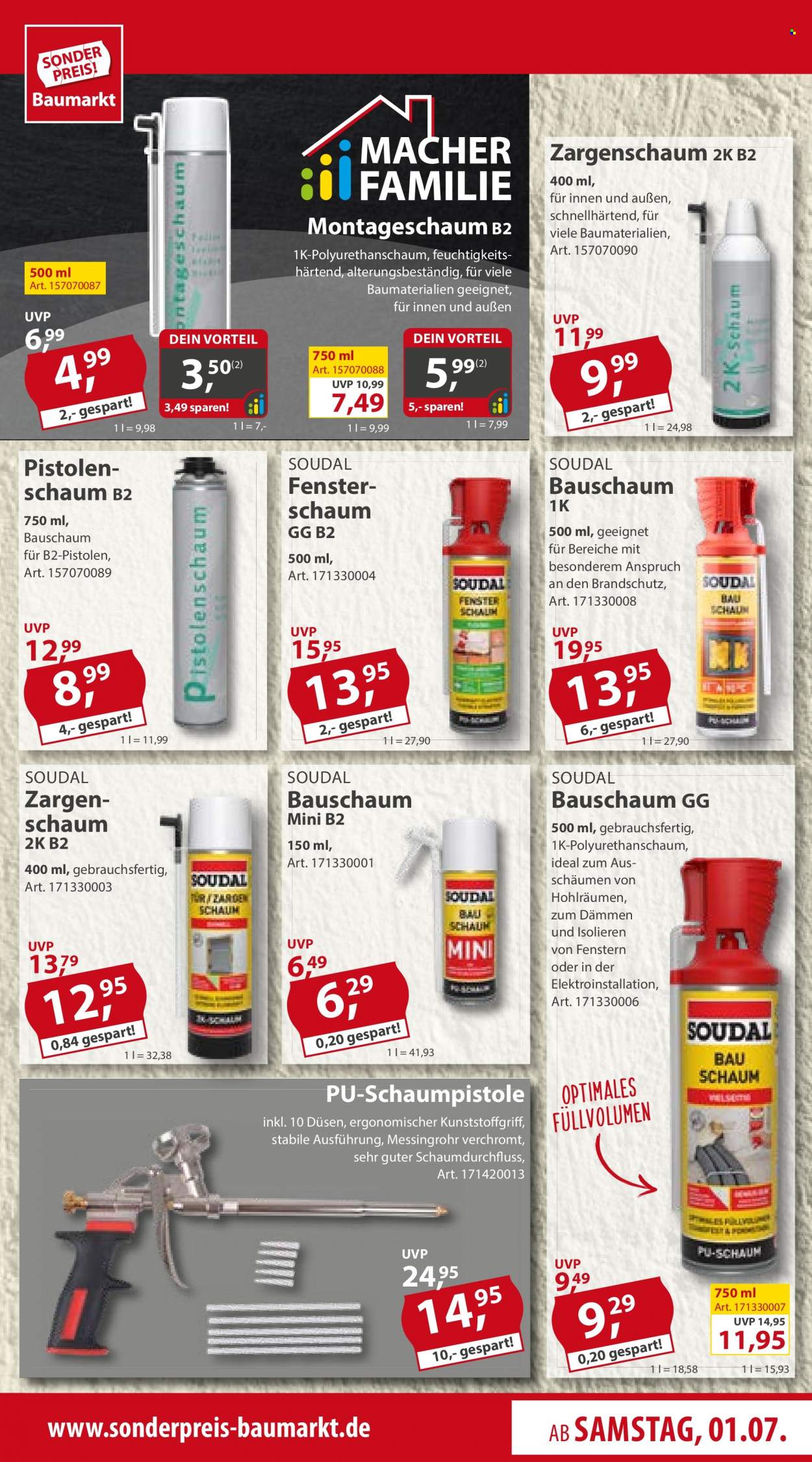 Sonderpreis-Baumarkt Prospekte  - 1.07.2023 - 7.07.2023. Seite 21