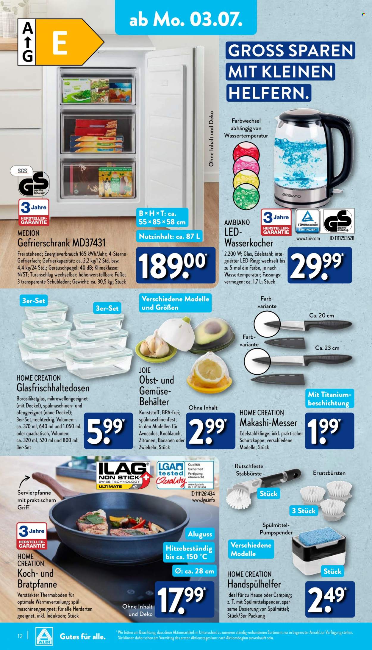 ALDI Nord Prospekte  - 3.07.2023 - 8.07.2023. Seite 12