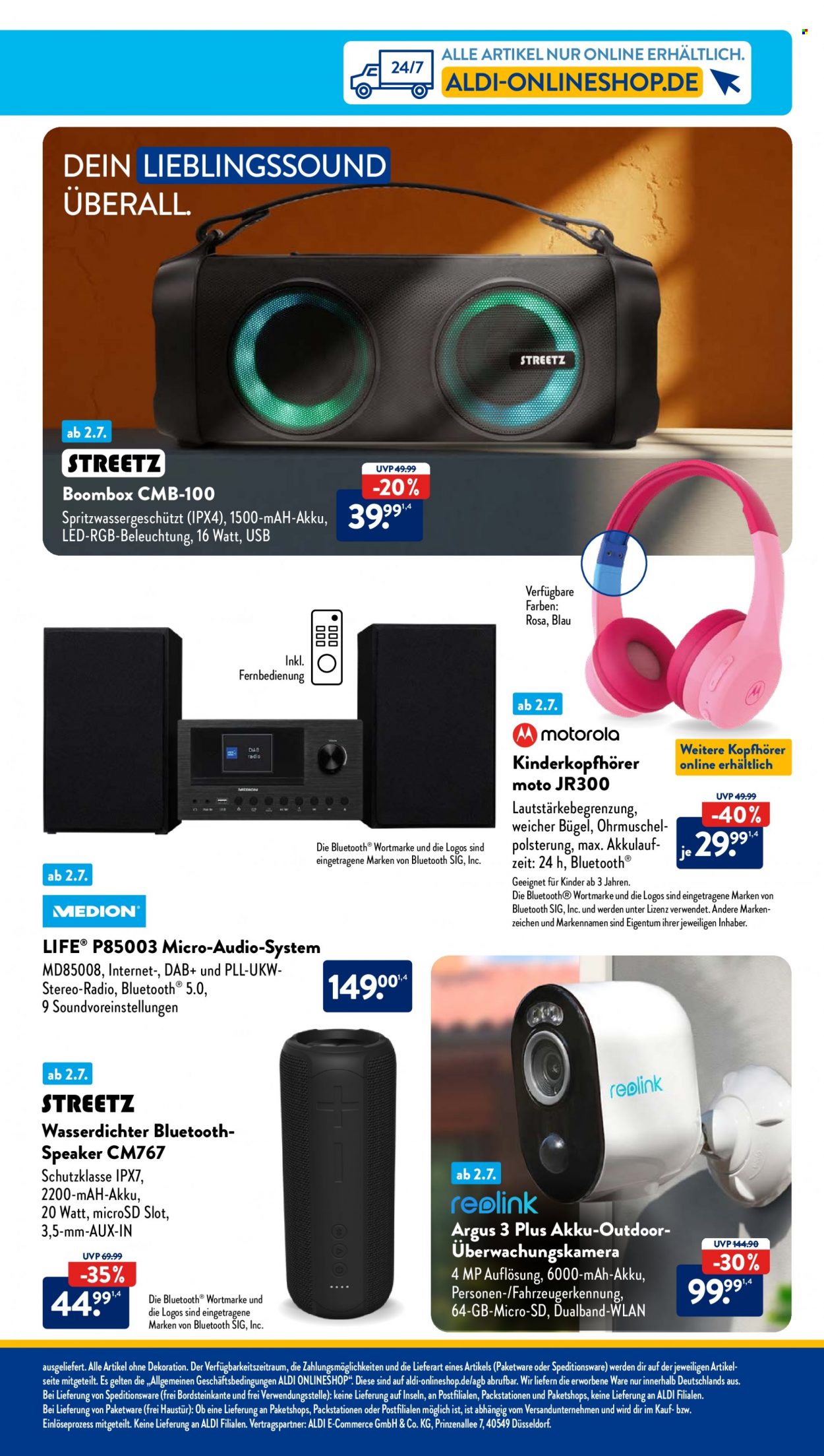 ALDI SÜD Prospekte  - 3.07.2023 - 8.07.2023. Seite 43