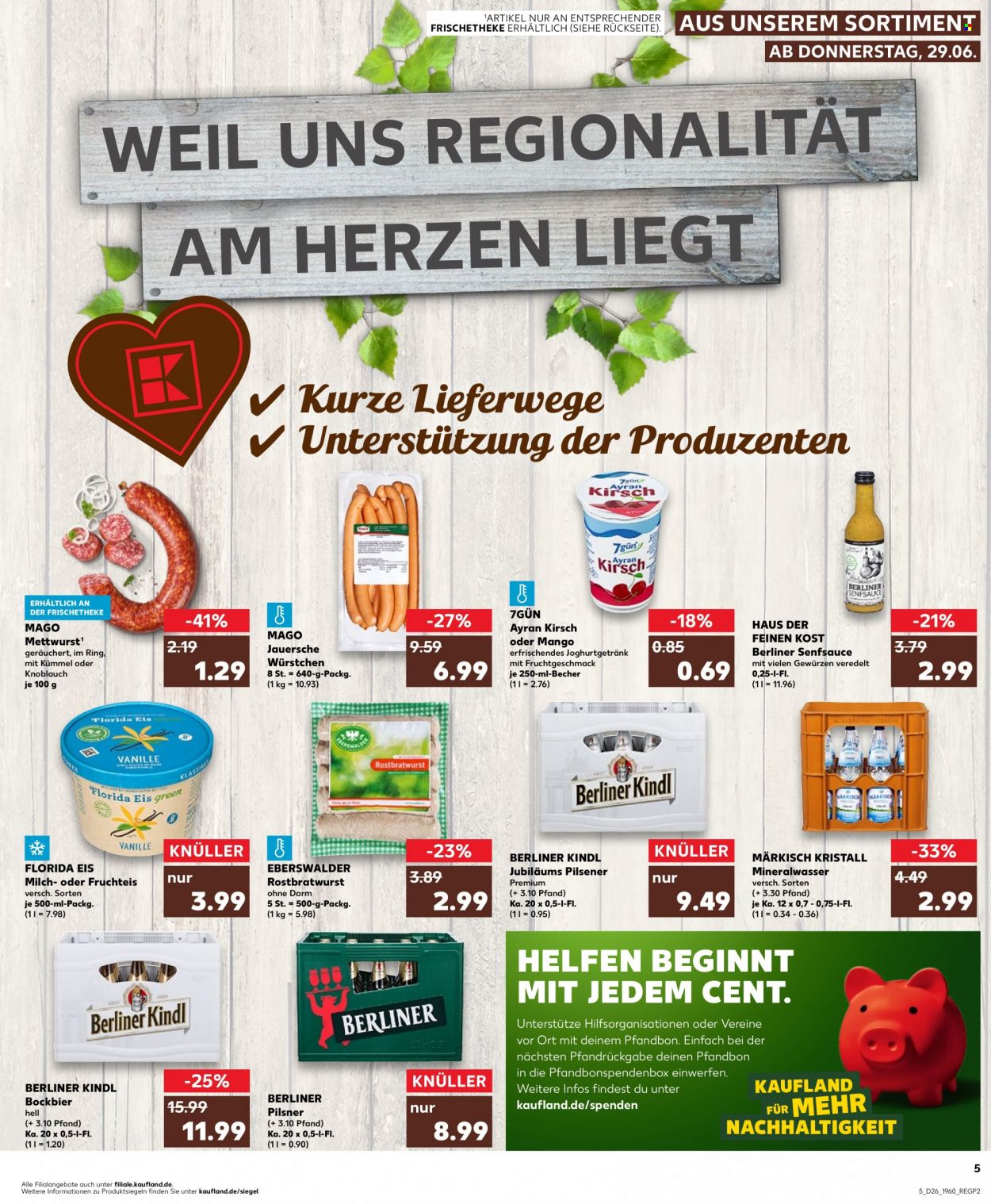 Kaufland Prospekte  - 29.06.2023 - 5.07.2023. Seite 5