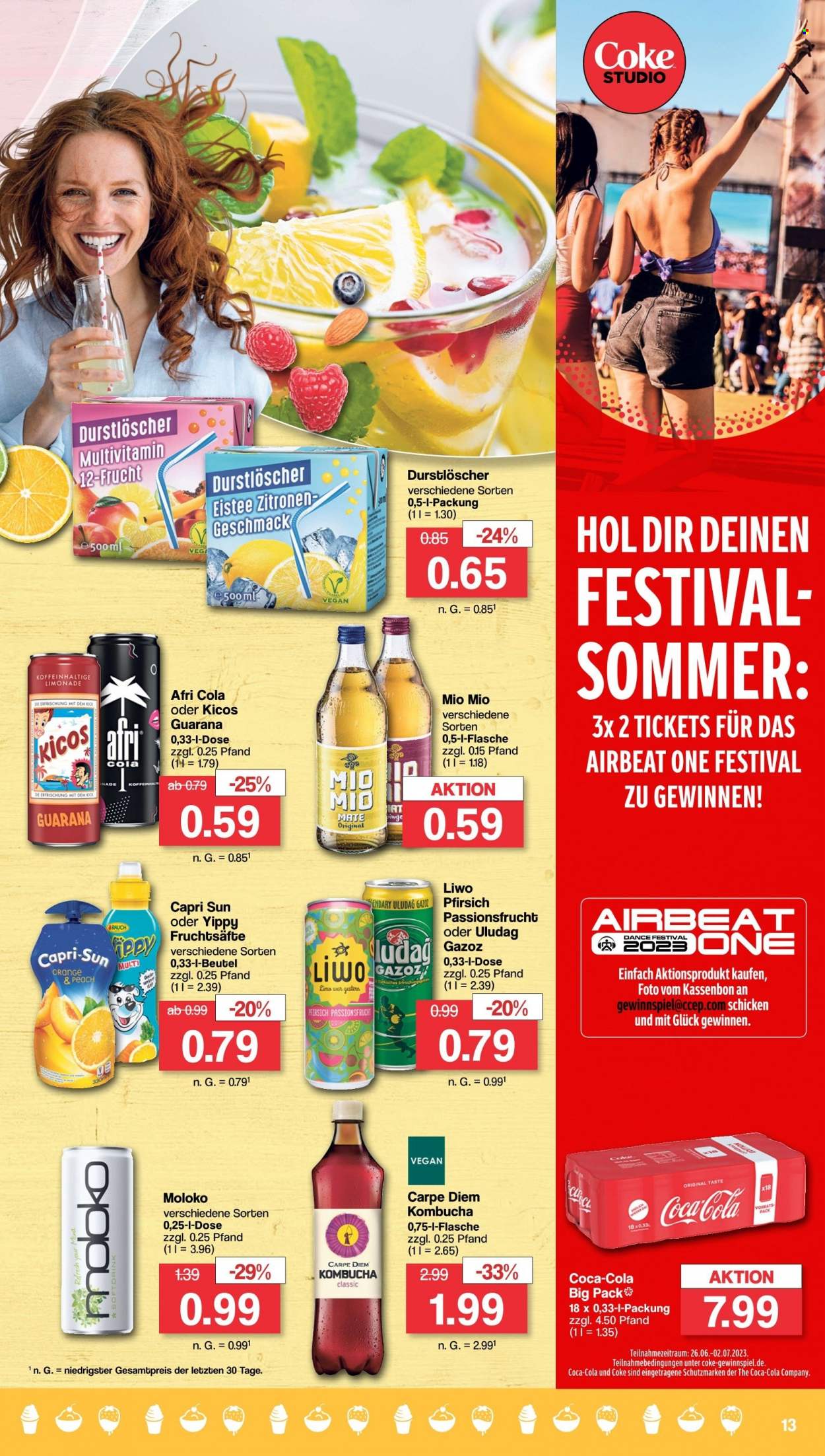 famila Prospekte  - 26.06.2023 - 1.07.2023. Seite 13