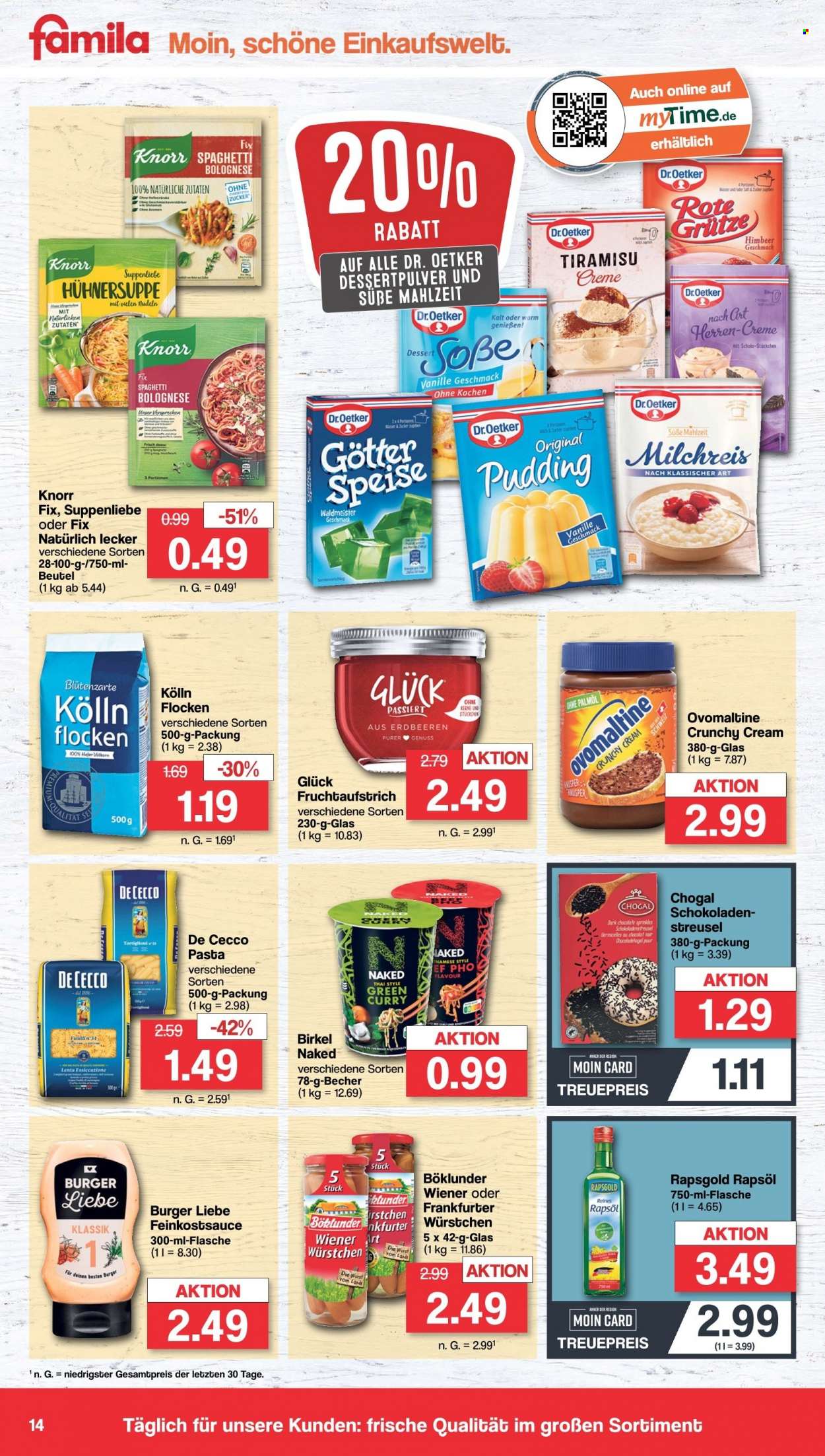 famila Prospekte  - 26.06.2023 - 1.07.2023. Seite 14