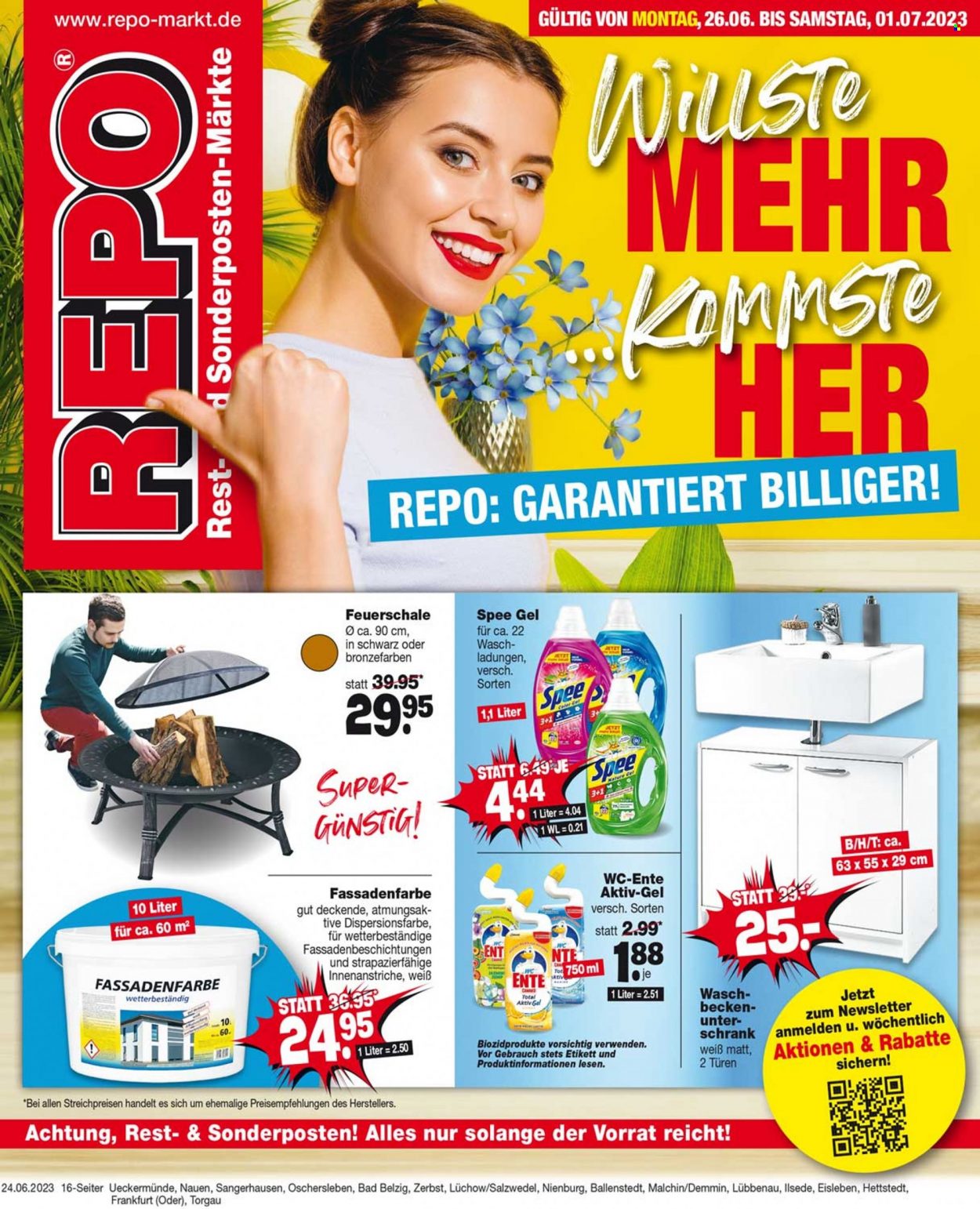 Repo Prospekte  - 26.06.2023 - 1.07.2023. Seite 1