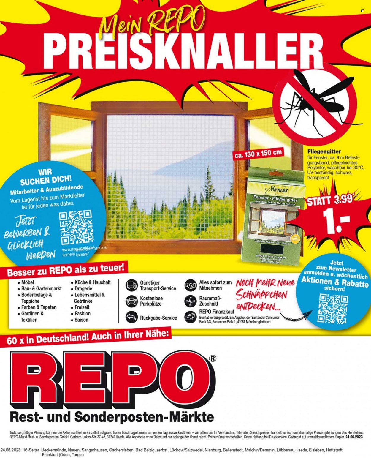 Repo Prospekte  - 26.06.2023 - 1.07.2023. Seite 16