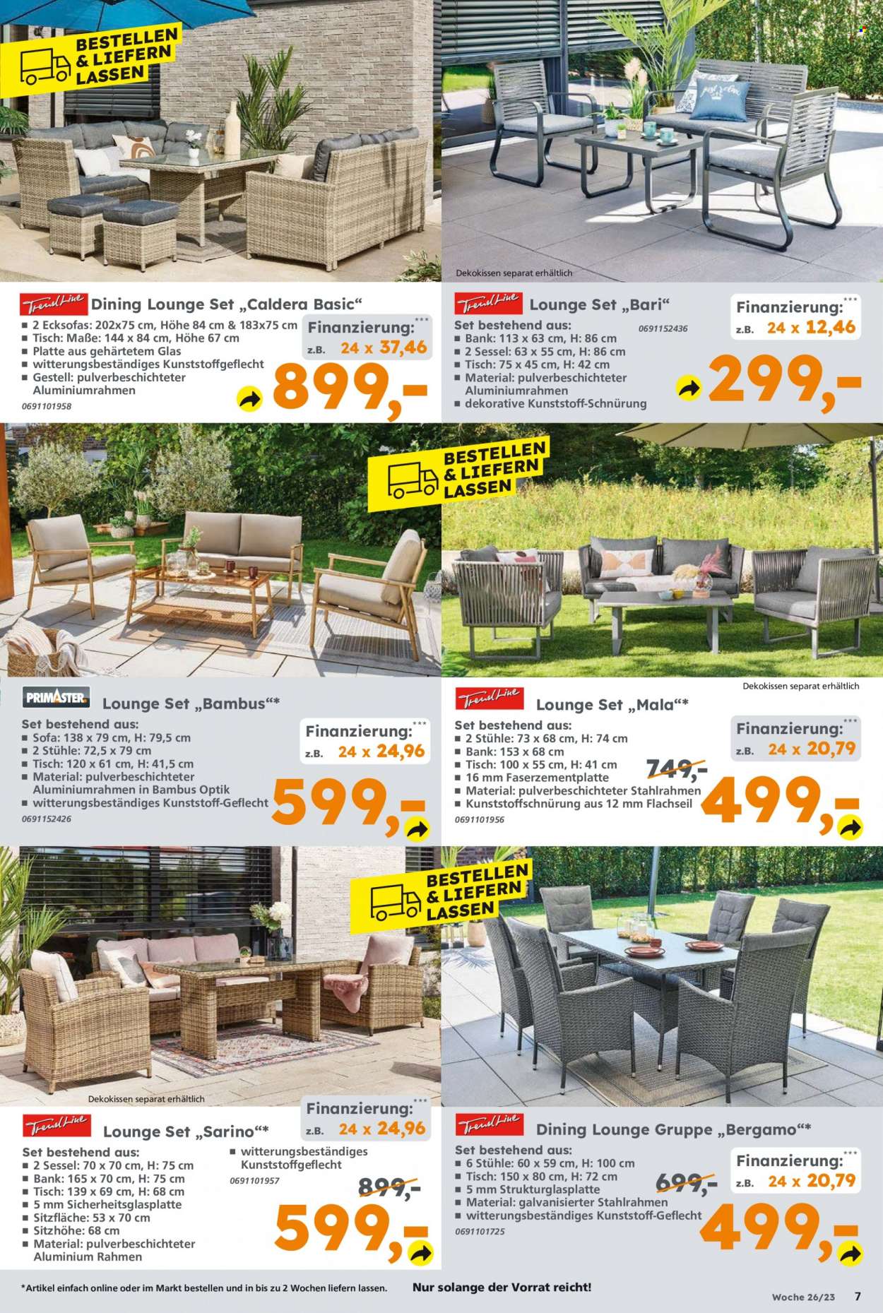 Globus Baumarkt Prospekte  - 26.06.2023 - 1.07.2023. Seite 7