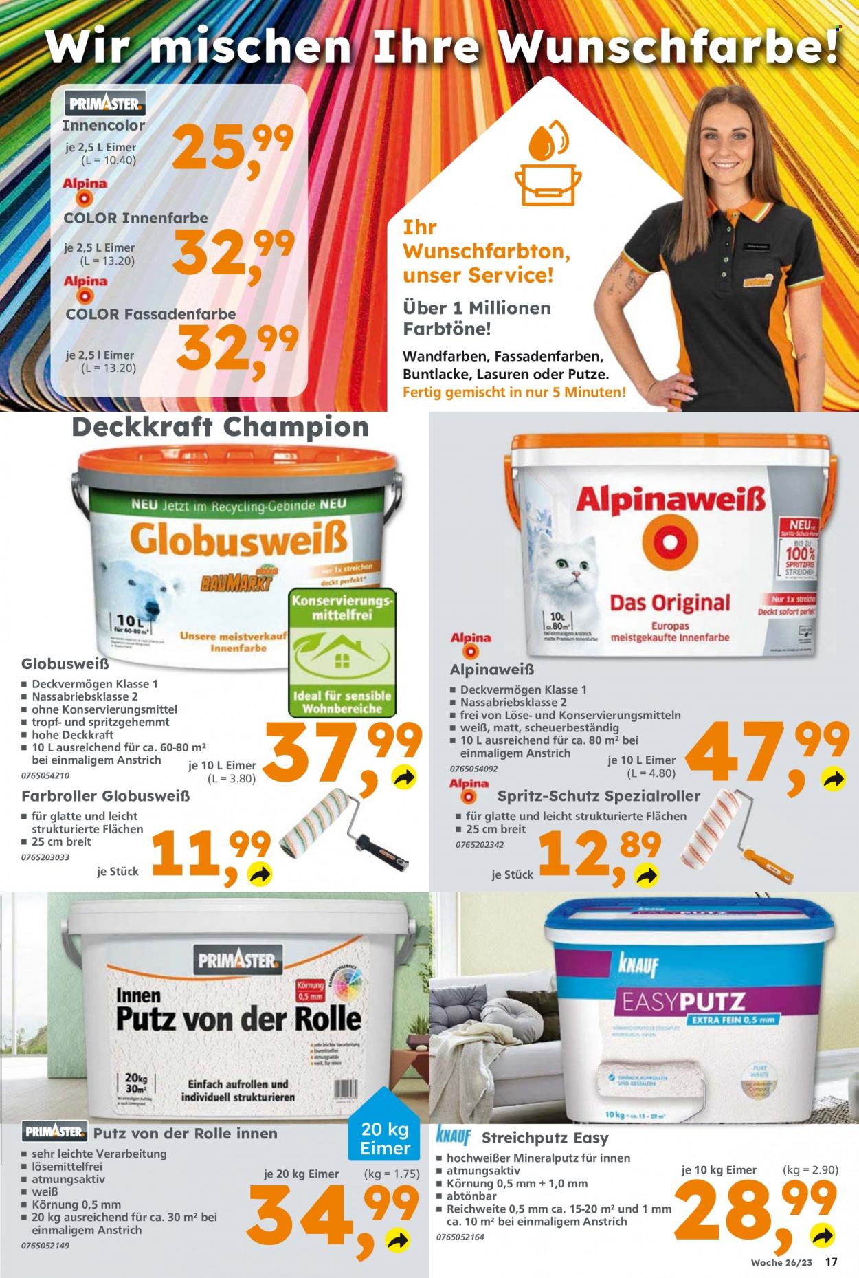 Globus Baumarkt Prospekte  - 26.06.2023 - 1.07.2023. Seite 17