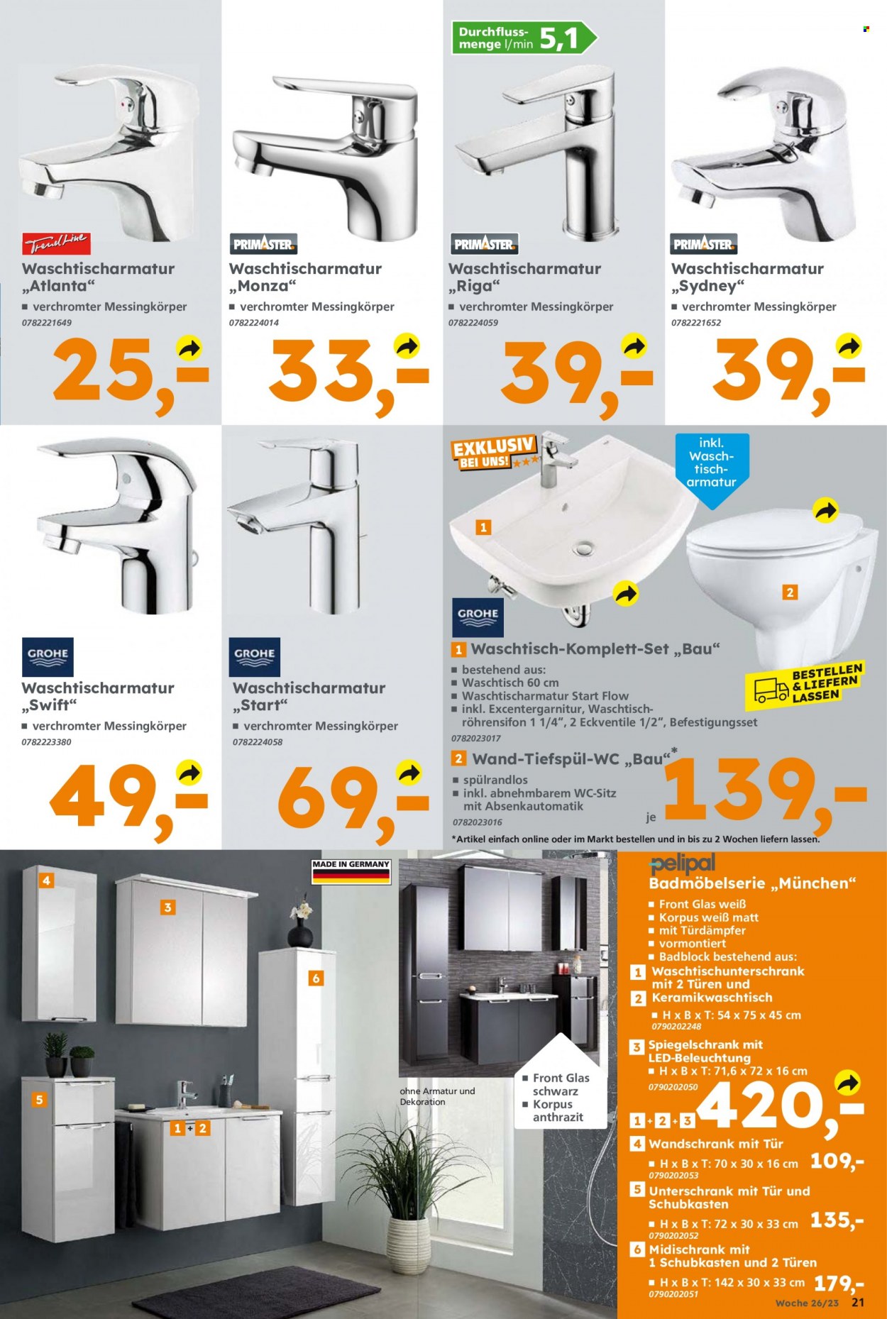 Globus Baumarkt Prospekte  - 26.06.2023 - 1.07.2023. Seite 21