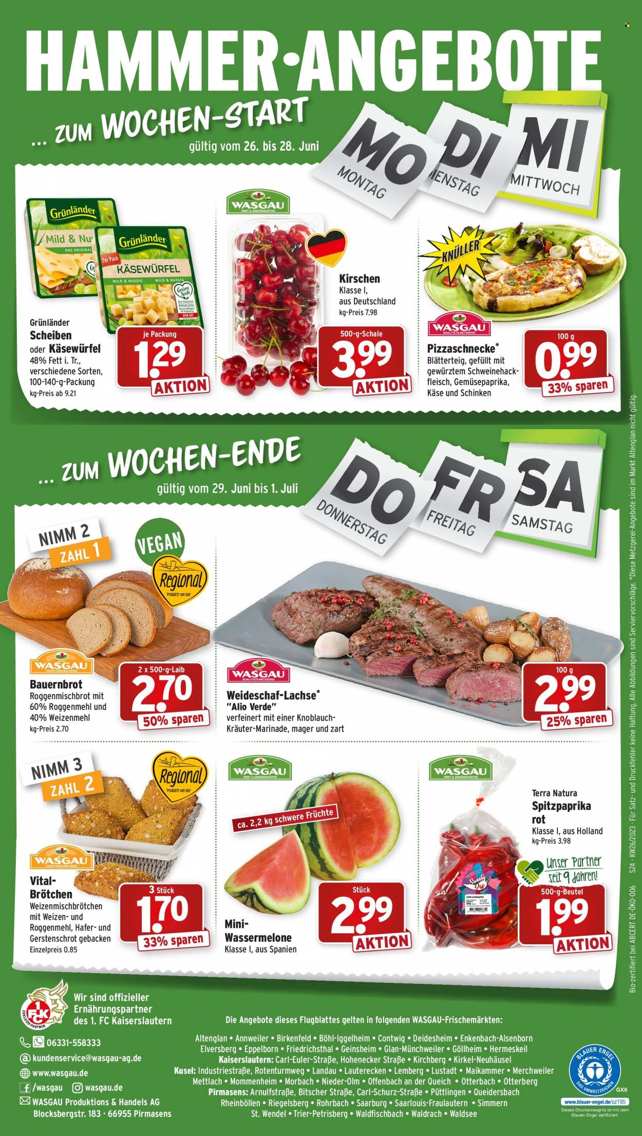 Wasgau Prospekte  - 26.06.2023 - 1.07.2023. Seite 24