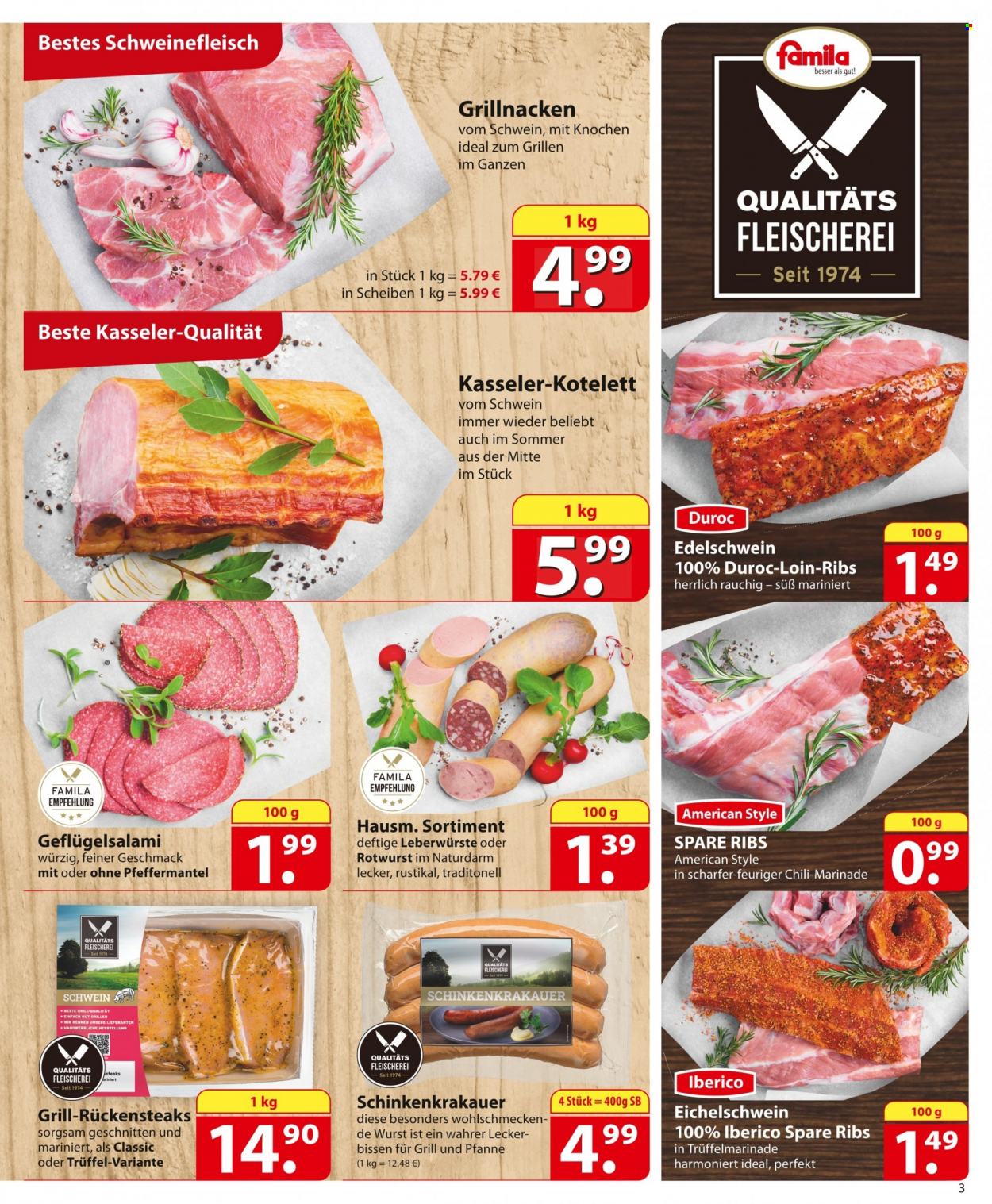 famila Prospekte  - 26.06.2023 - 1.07.2023. Seite 3