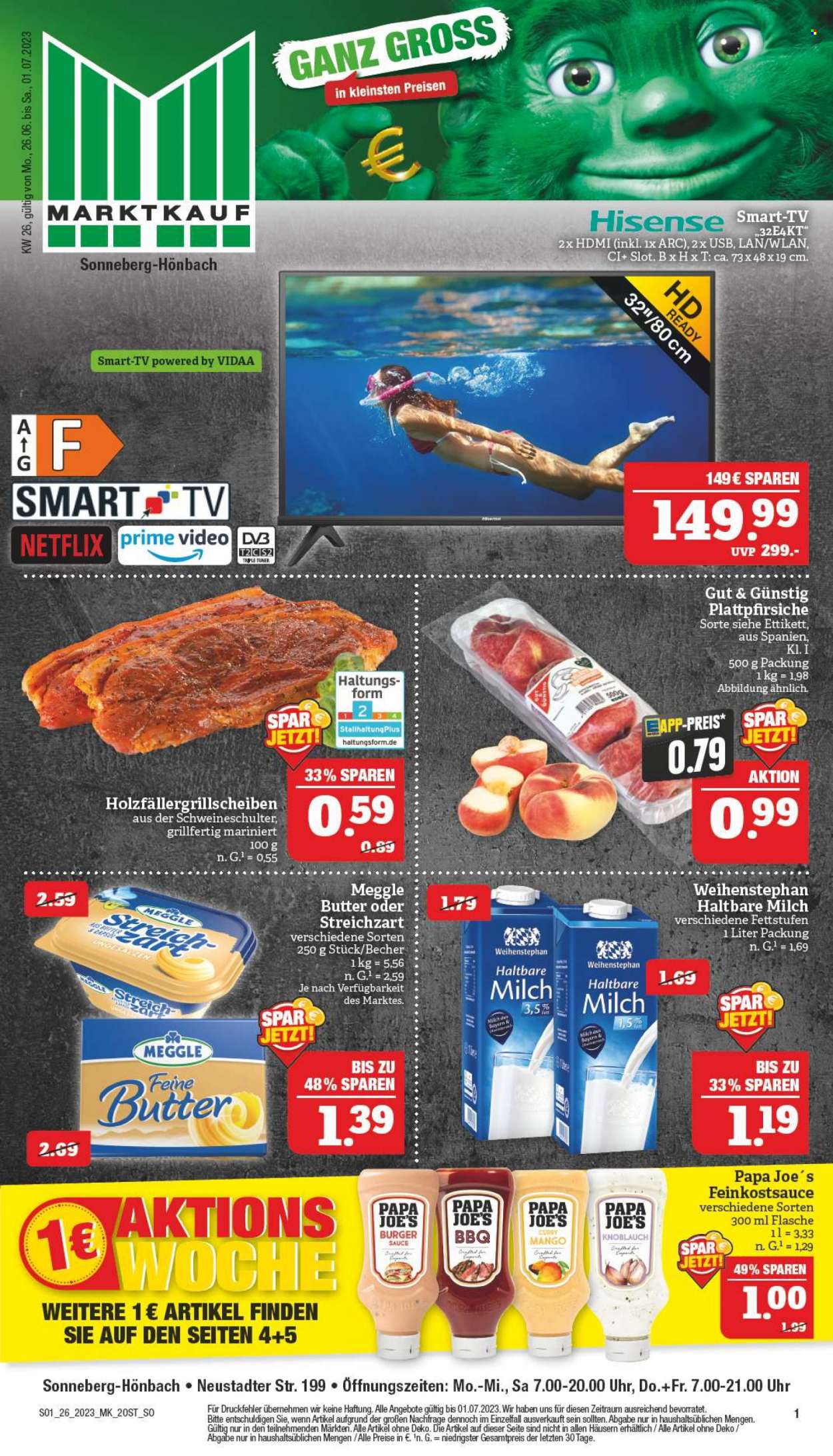 Marktkauf Prospekte  - 26.06.2023 - 1.07.2023. Seite 1