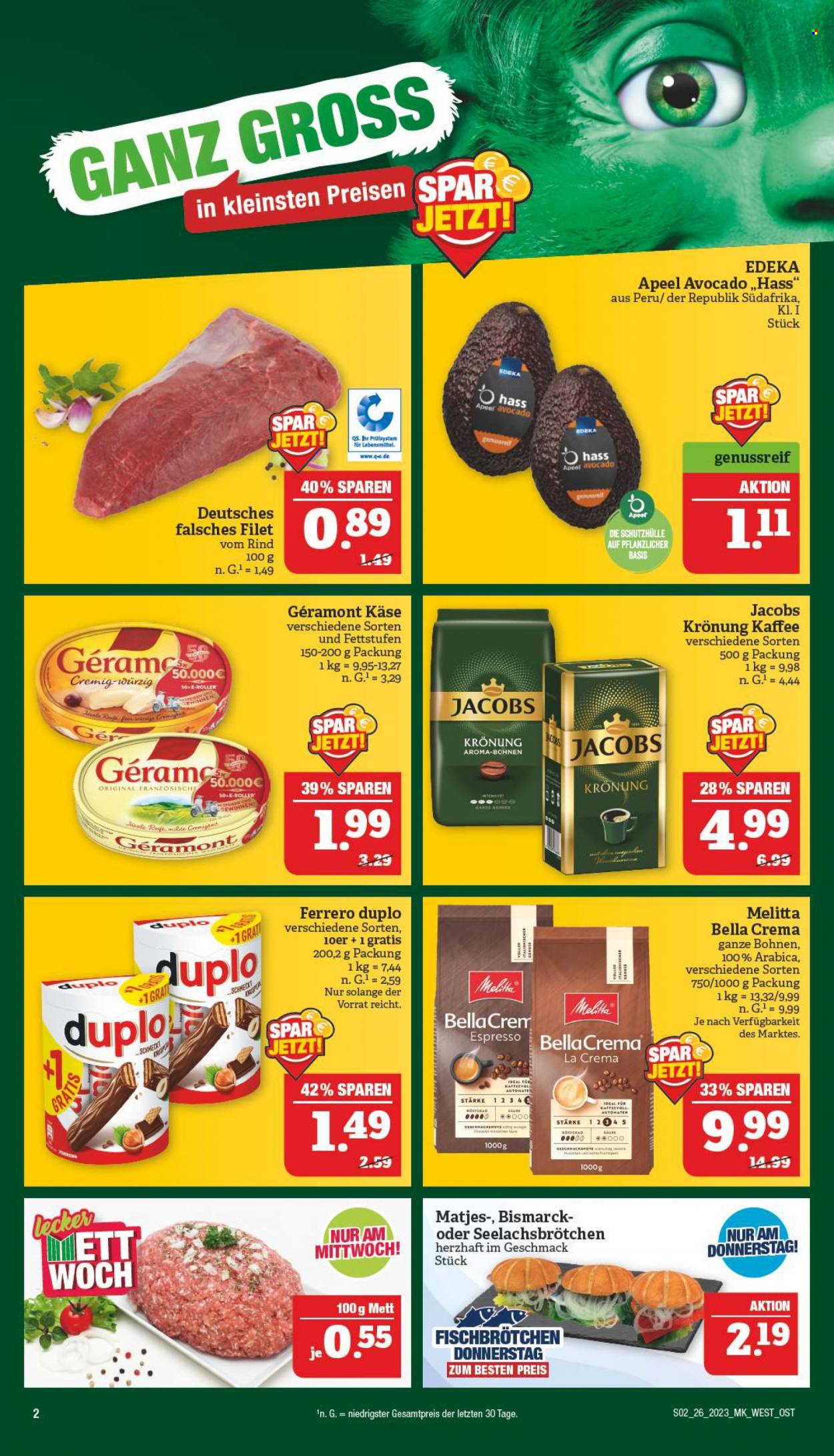 Marktkauf Prospekte  - 26.06.2023 - 1.07.2023. Seite 2