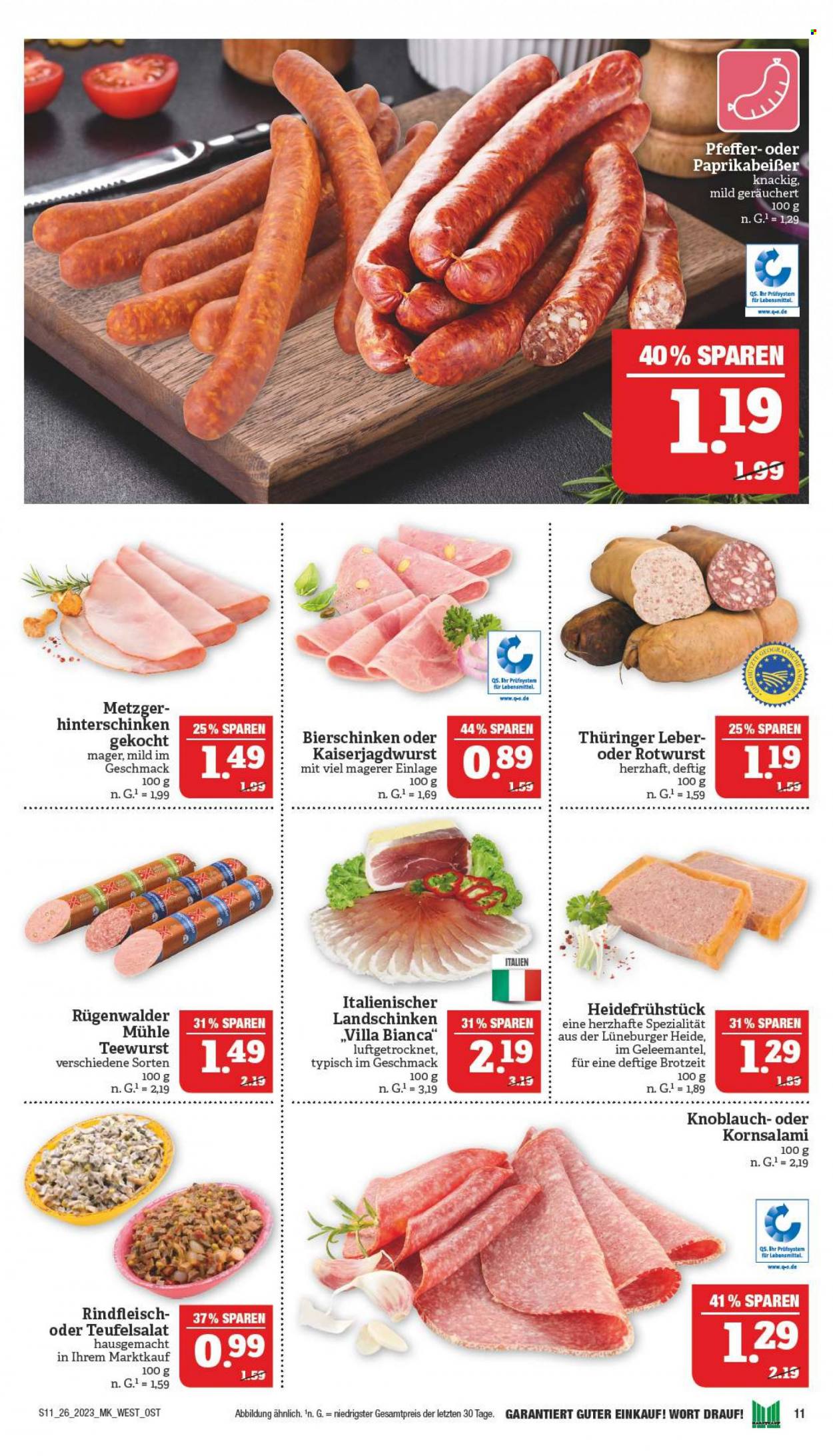 Marktkauf Prospekte  - 26.06.2023 - 1.07.2023. Seite 11