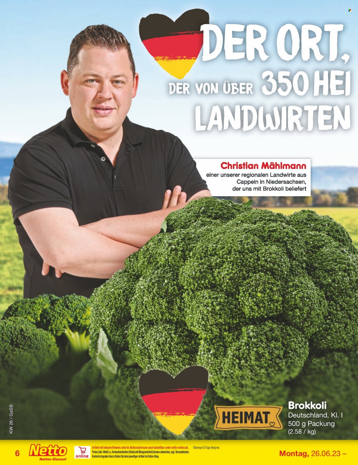 Netto Marken-Discount Prospekte  - 26.06.2023 - 1.07.2023. Seite 6