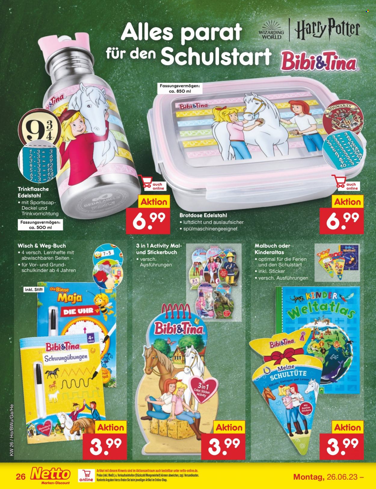 Netto Marken-Discount Prospekte  - 26.06.2023 - 1.07.2023. Seite 26