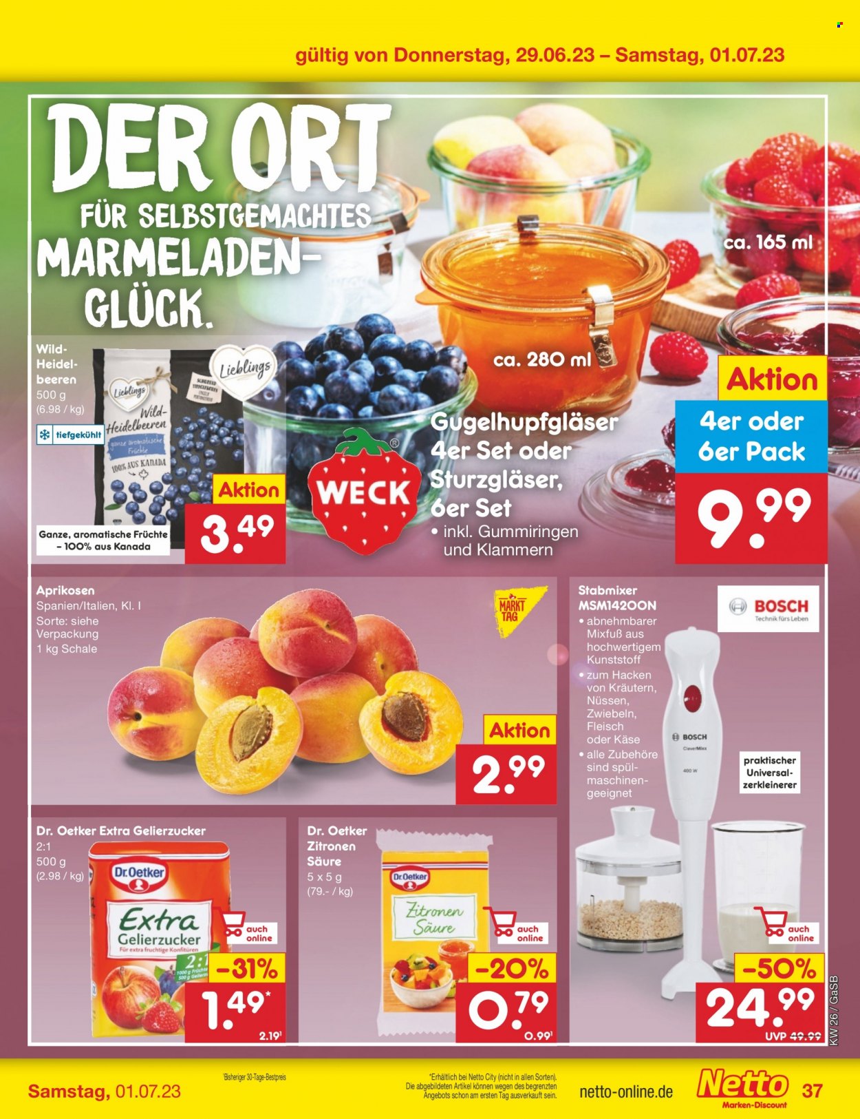 Netto Marken-Discount Prospekte  - 26.06.2023 - 1.07.2023. Seite 37