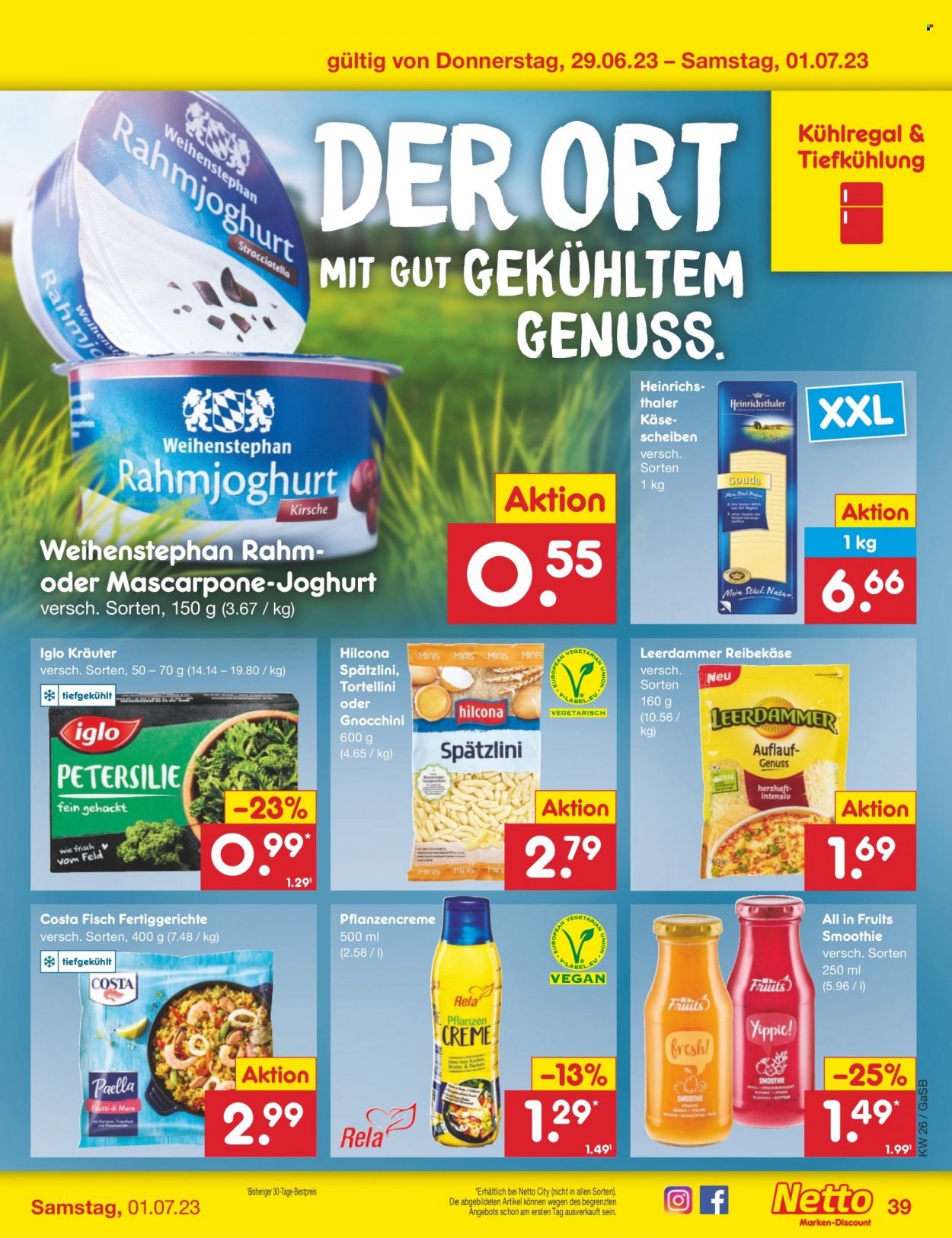 Netto Marken-Discount Prospekte  - 26.06.2023 - 1.07.2023. Seite 39
