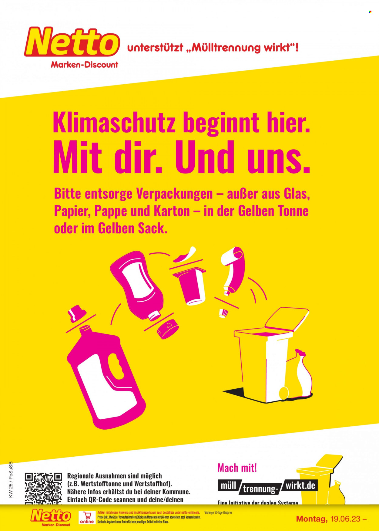 Netto Marken-Discount Prospekte  - 26.06.2023 - 1.07.2023. Seite 53