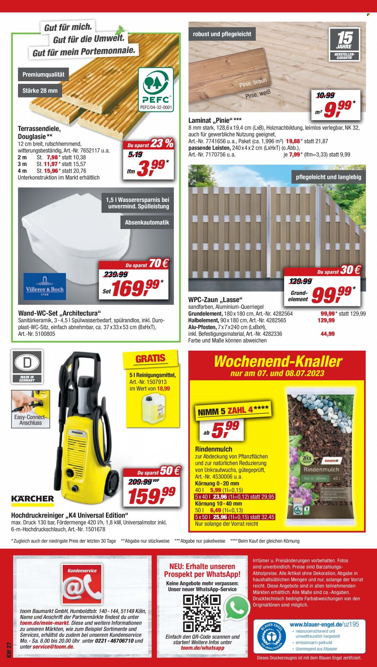 toom Baumarkt Prospekte  - 1.07.2023 - 7.07.2023. Seite 12