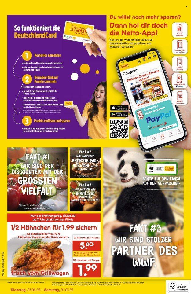 Netto Marken-Discount Prospekte  - 27.06.2023 - 1.07.2023. Seite 6