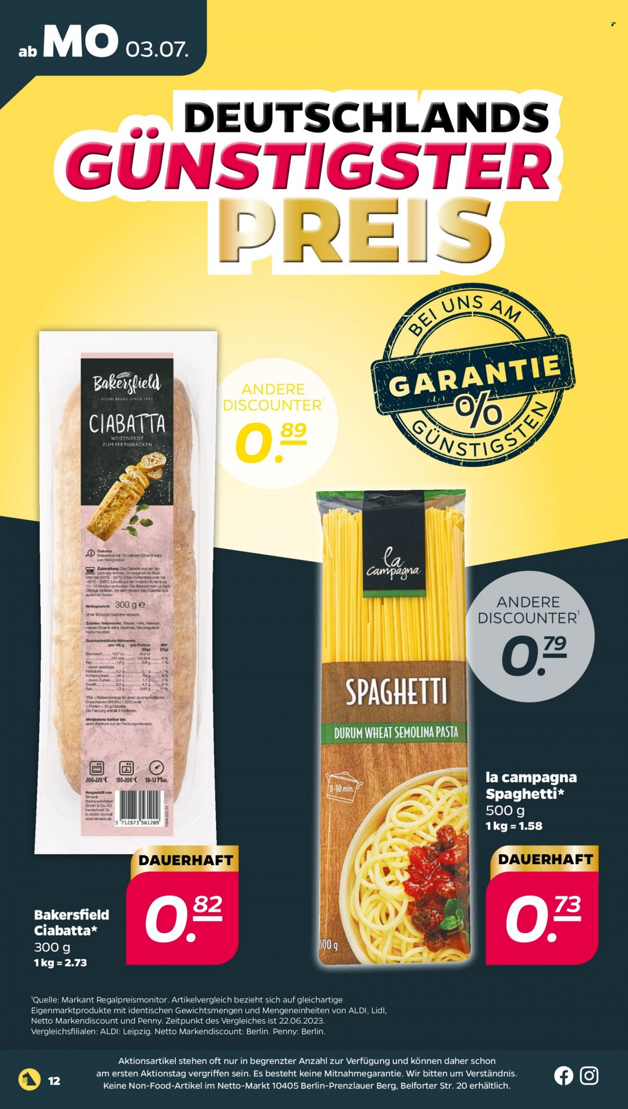 Netto Prospekte  - 3.07.2023 - 8.07.2023. Seite 12