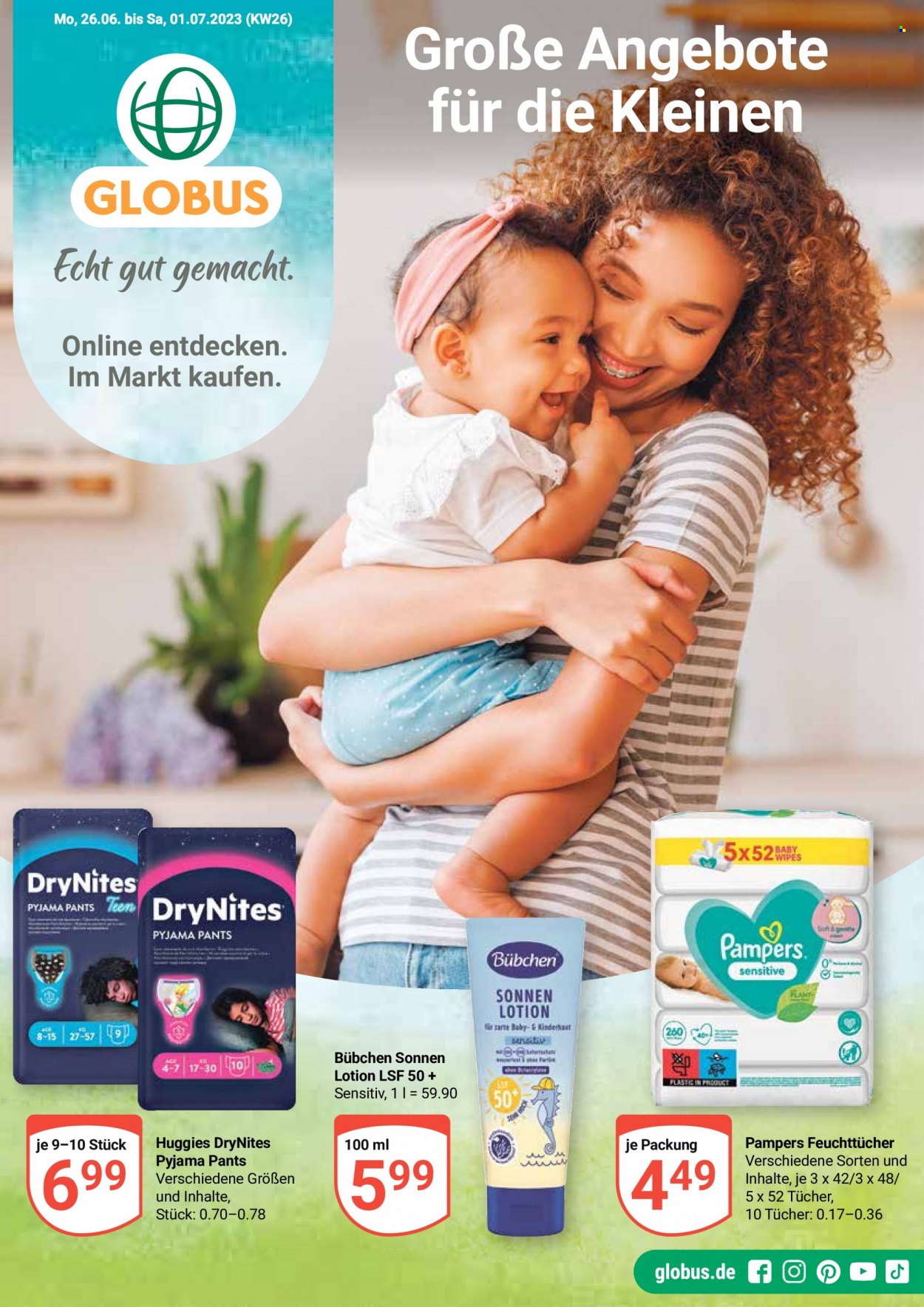 Globus Prospekte  - 26.06.2023 - 1.07.2023. Seite 1