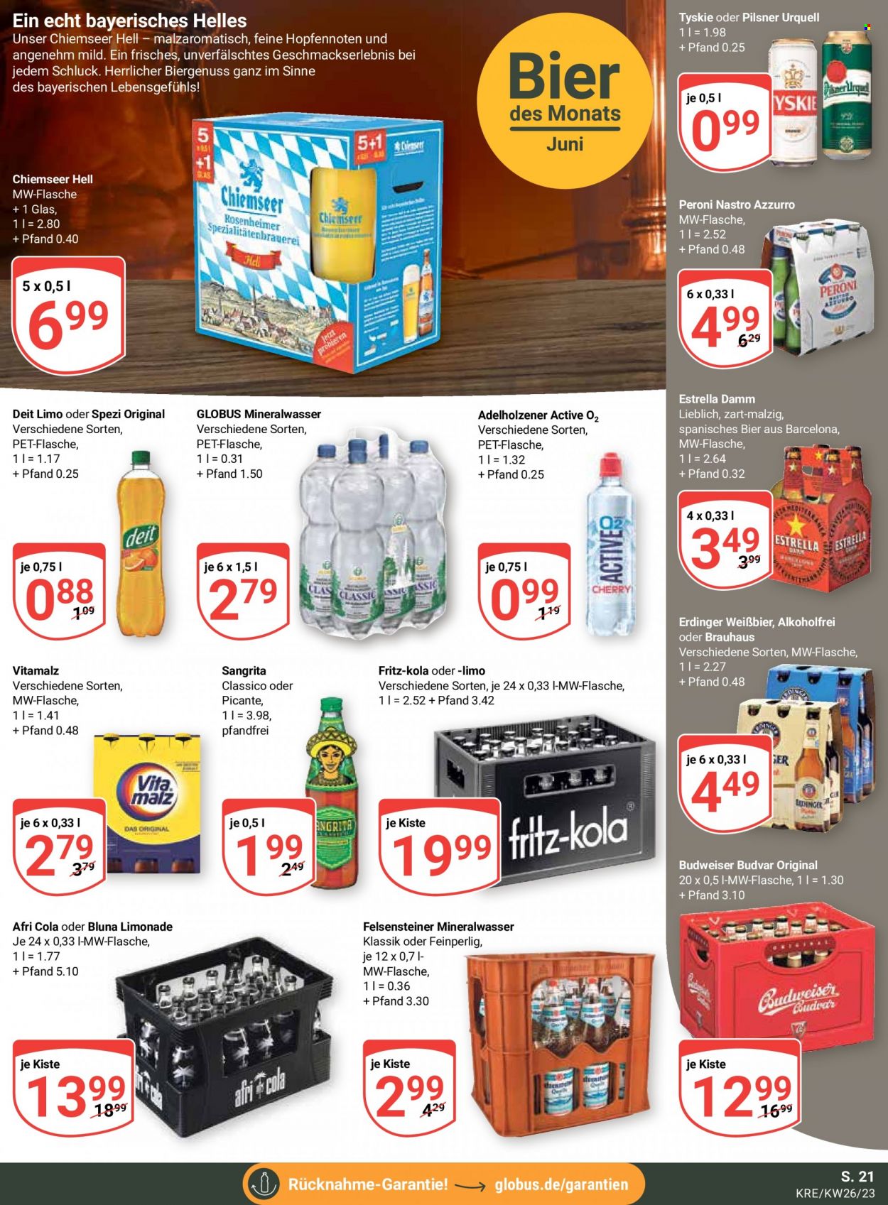 Globus Prospekte  - 26.06.2023 - 1.07.2023. Seite 21