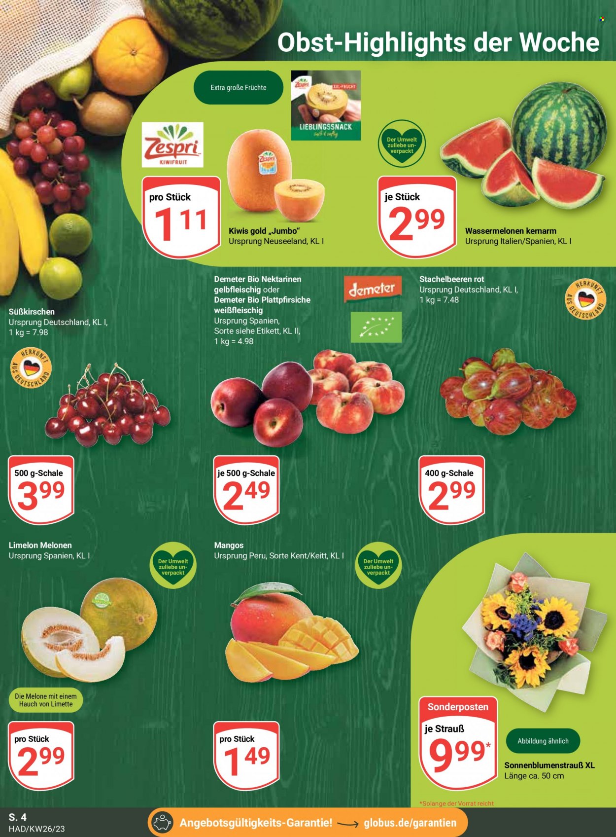 Globus Prospekte  - 26.06.2023 - 1.07.2023. Seite 8