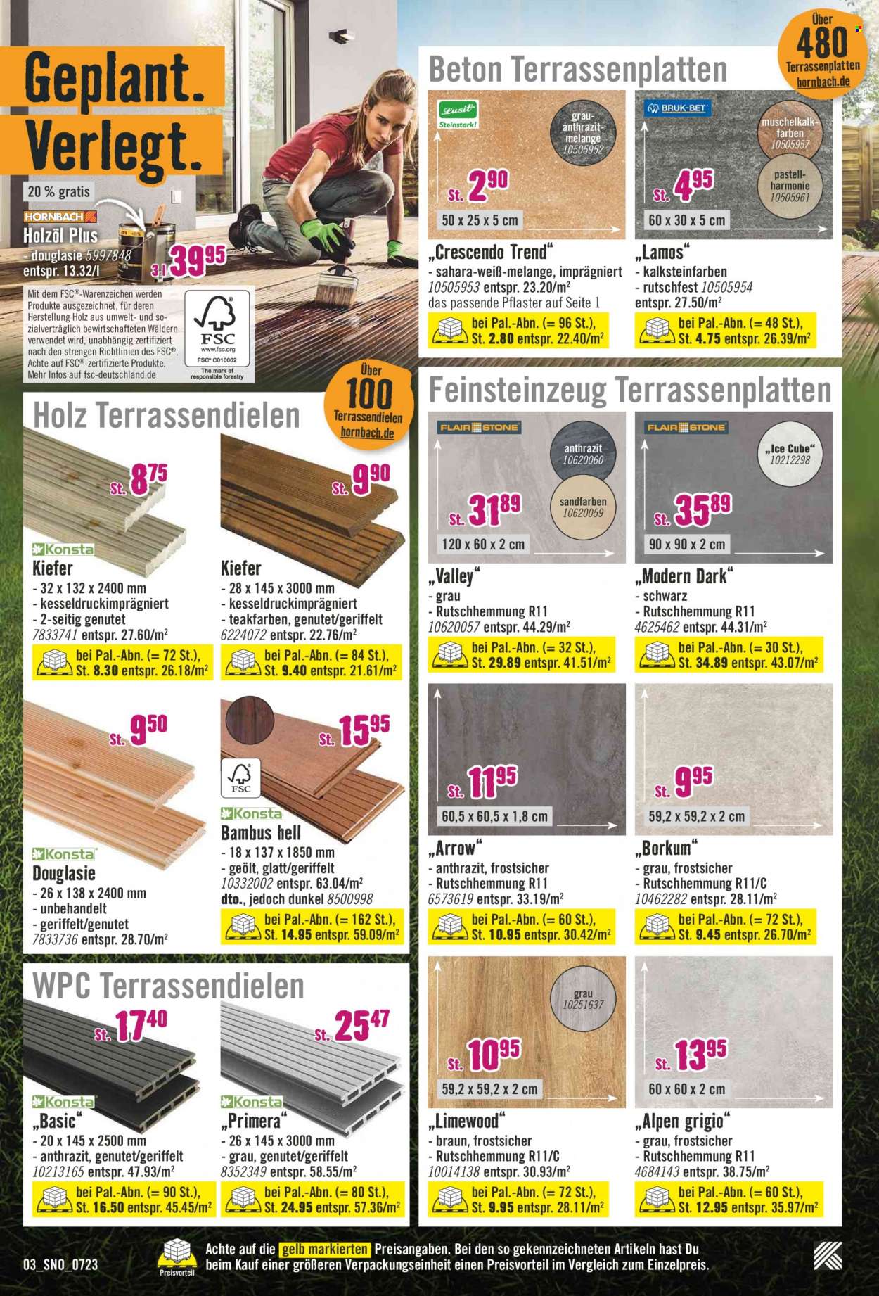 Hornbach Prospekte  - 1.07.2023 - 26.07.2023. Seite 3