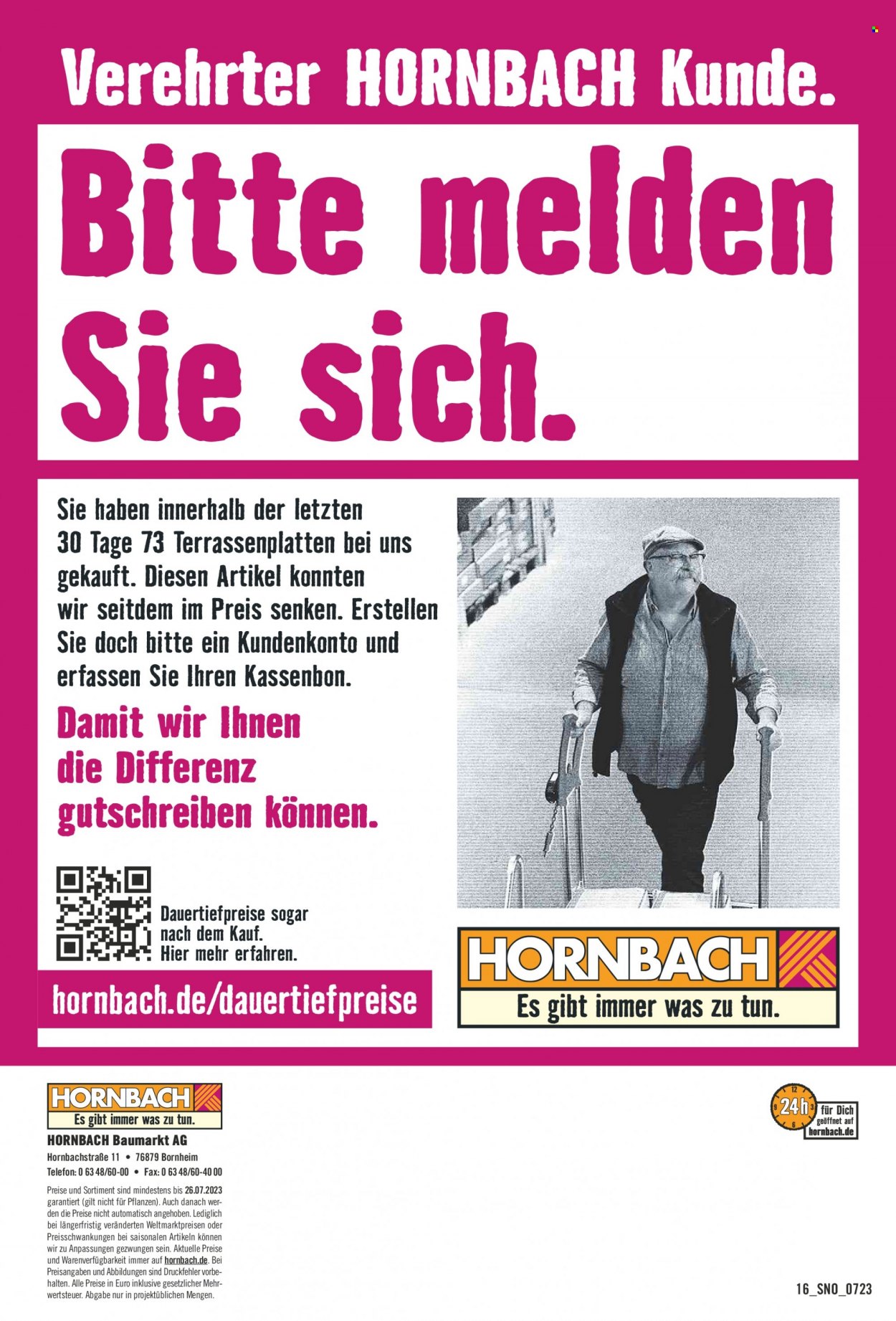Hornbach Prospekte  - 1.07.2023 - 26.07.2023. Seite 16