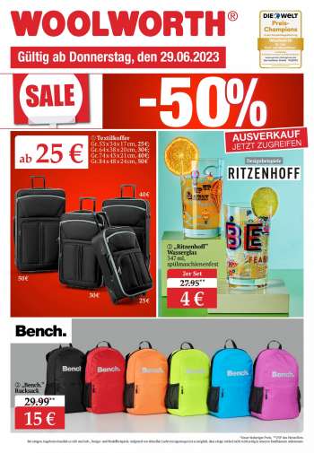 Prospekte Woolworth - 29.06.2023 - 6.07.2023.