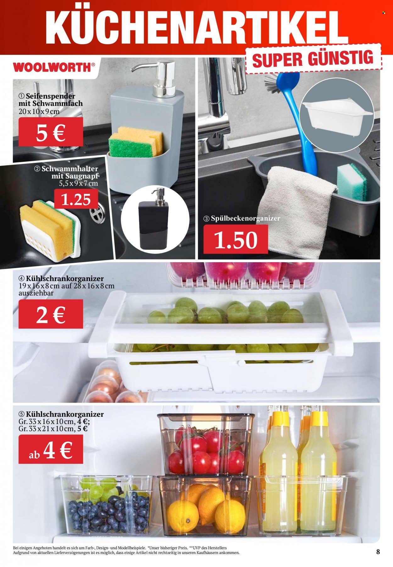 Woolworth Prospekte  - 29.06.2023 - 6.07.2023. Seite 8