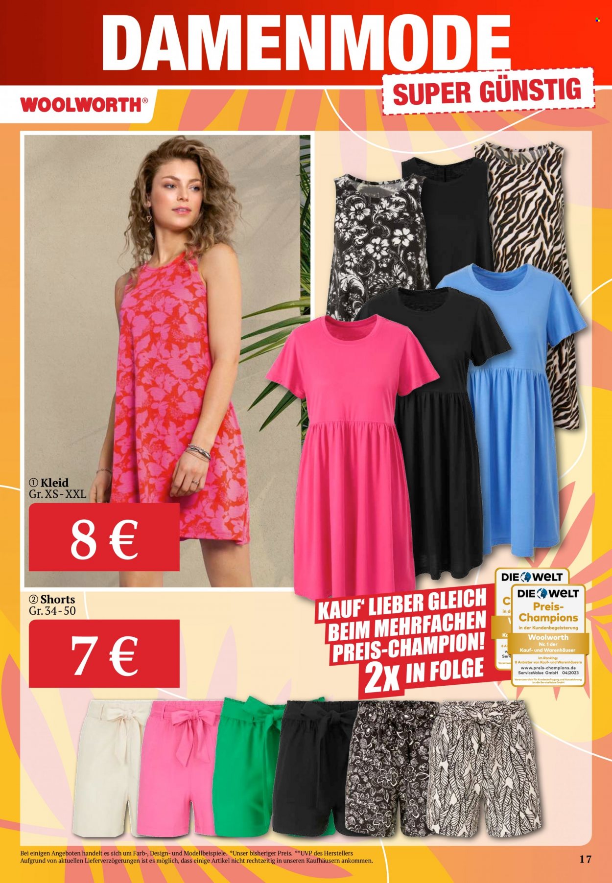 Woolworth Prospekte  - 29.06.2023 - 6.07.2023. Seite 17