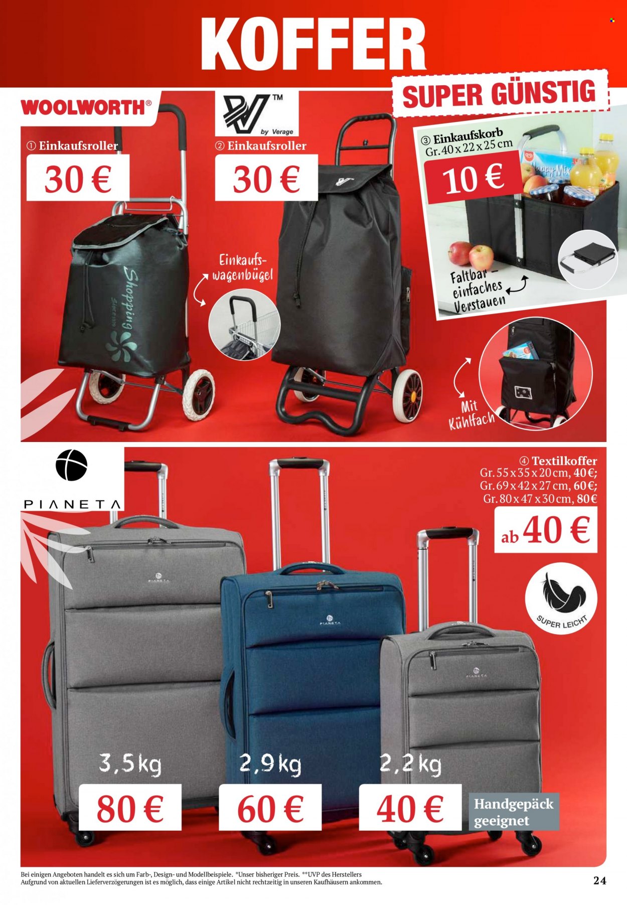 Woolworth Prospekte  - 29.06.2023 - 6.07.2023. Seite 24