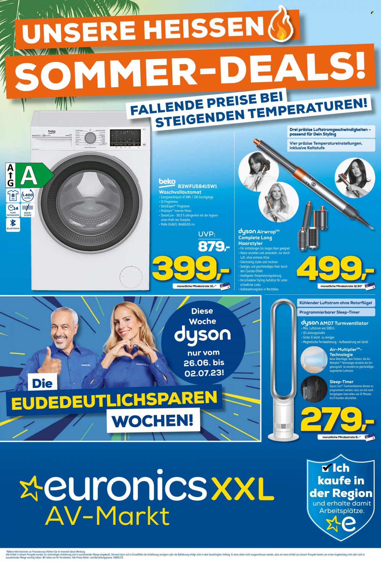 Euronics Prospekte  - 29.06.2023 - 6.07.2023. Seite 1