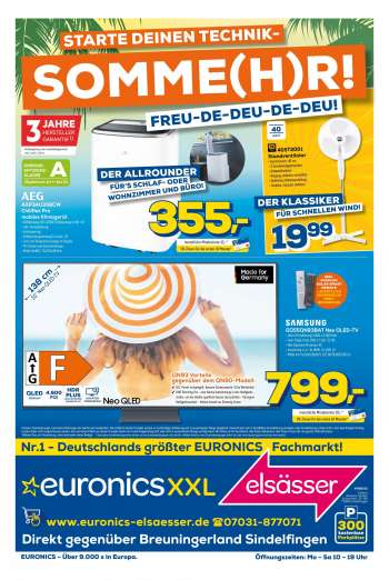 Prospekte Euronics - 29.06.2023 - 6.07.2023.
