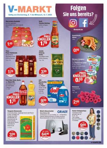 Prospekte V-Markt - 6.07.2023 - 12.07.2023.