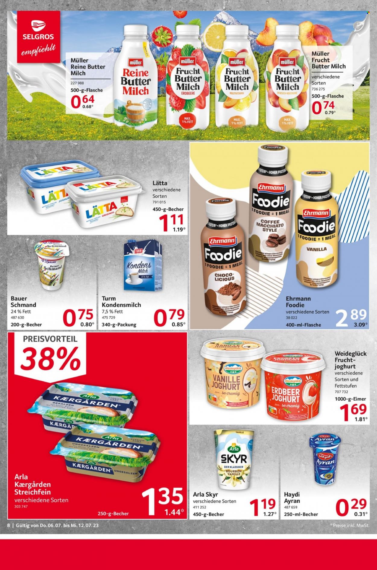 Selgros Prospekte  - 6.07.2023 - 12.07.2023. Seite 8