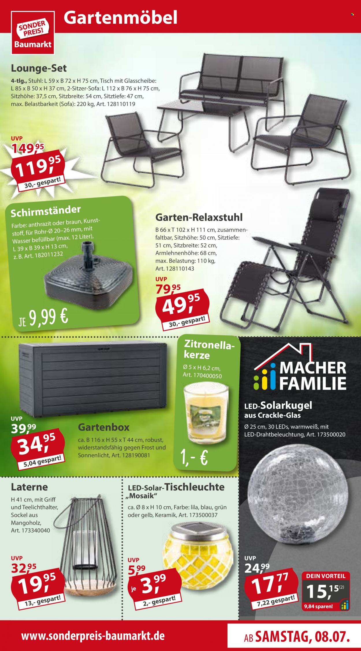 Sonderpreis-Baumarkt Prospekte  - 8.07.2023 - 14.07.2023. Seite 7