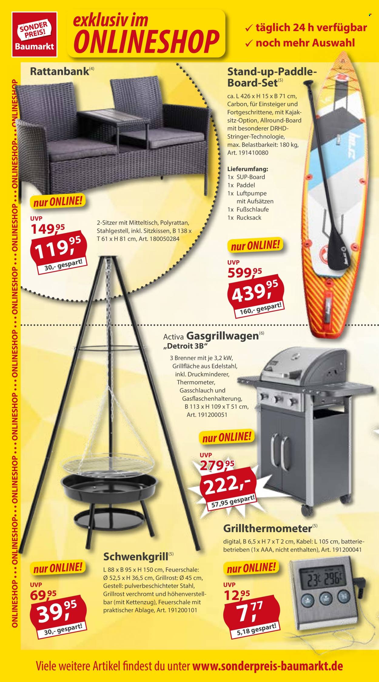 Sonderpreis-Baumarkt Prospekte  - 8.07.2023 - 14.07.2023. Seite 14