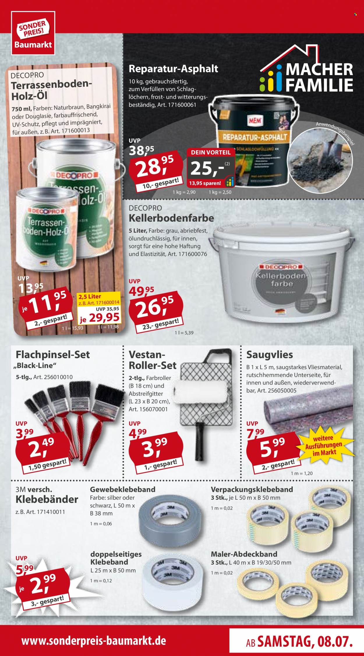 Sonderpreis-Baumarkt Prospekte  - 8.07.2023 - 14.07.2023. Seite 19