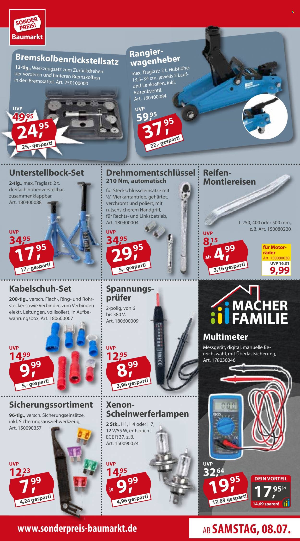 Sonderpreis-Baumarkt Prospekte  - 8.07.2023 - 14.07.2023. Seite 23