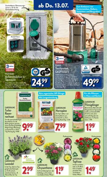 thumbnail - GARDENLINE Turbo­ Rasen­