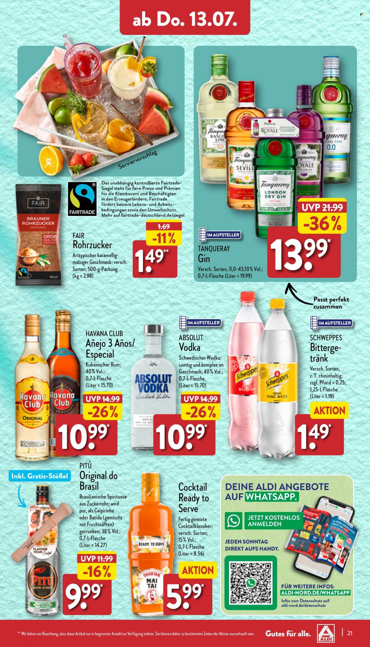 ALDI Nord Prospekte  - 10.07.2023 - 15.07.2023. Seite 21