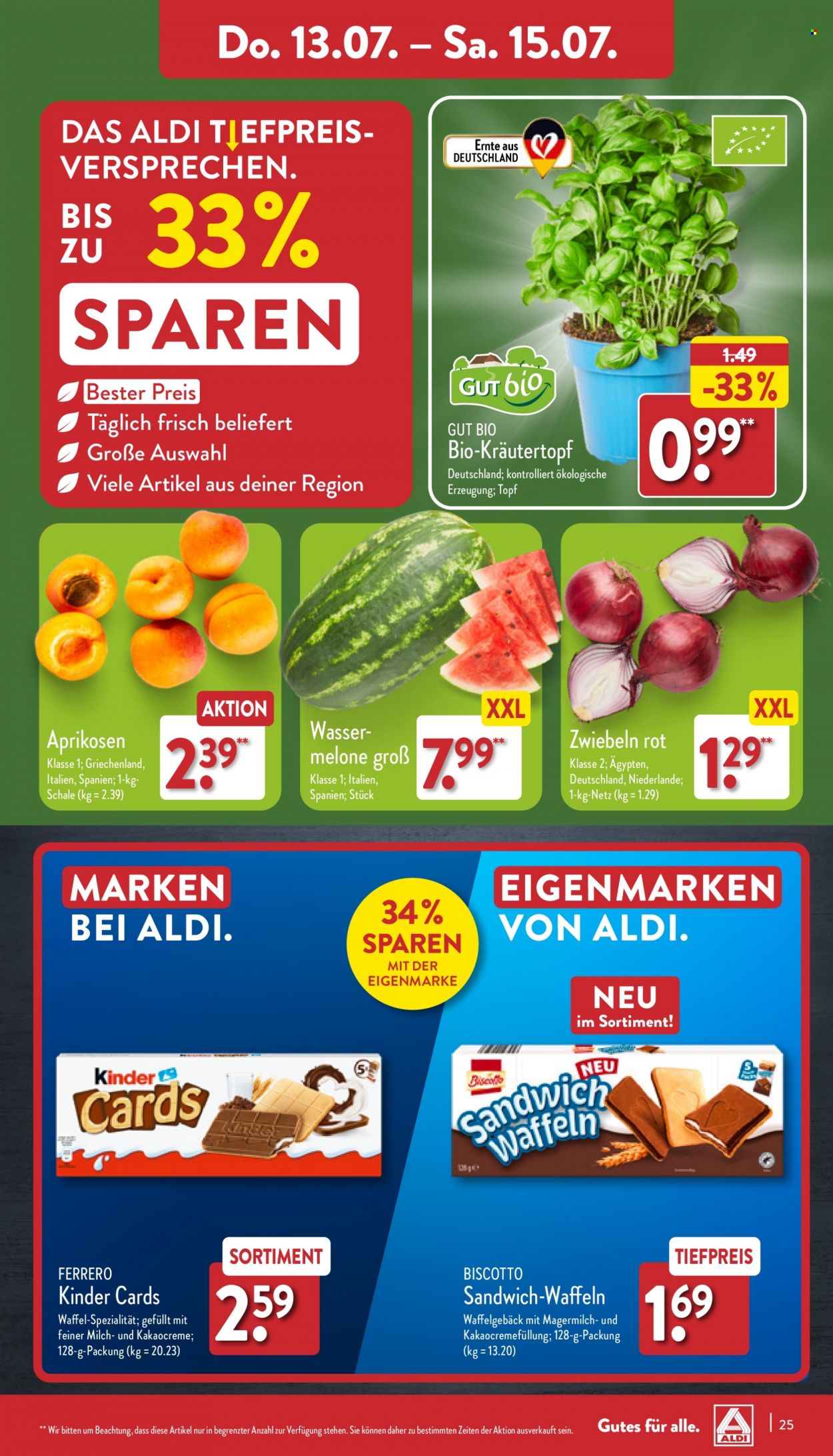 ALDI Nord Prospekte  - 10.07.2023 - 15.07.2023. Seite 25