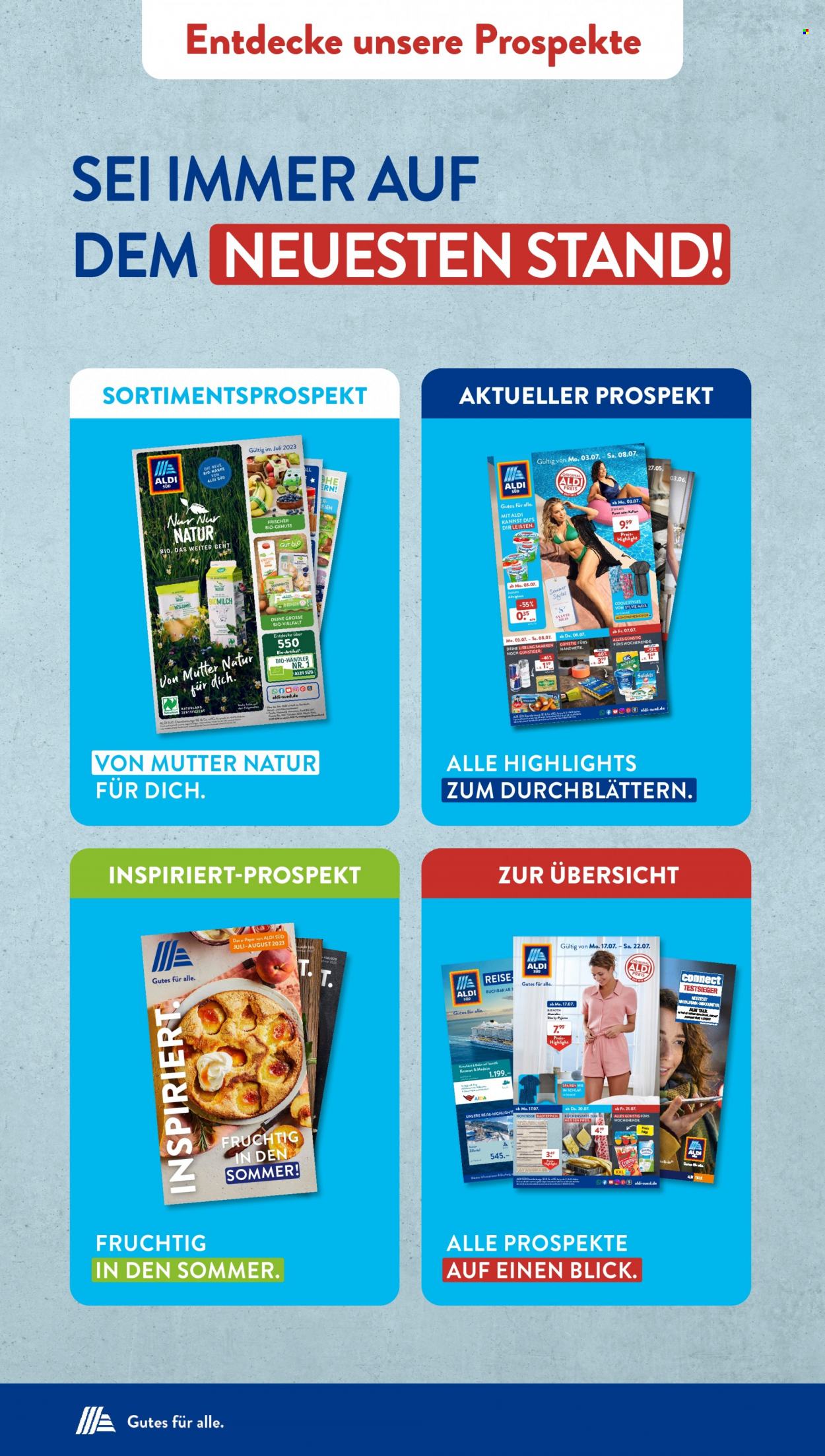 ALDI SÜD Prospekte  - 10.07.2023 - 15.07.2023. Seite 43