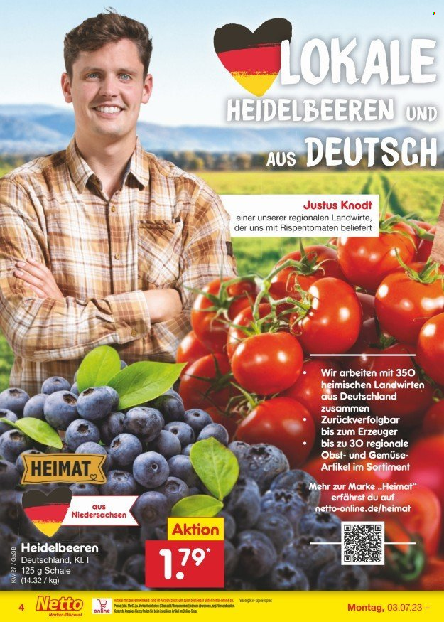 Netto Marken-Discount Prospekte  - 3.07.2023 - 8.07.2023. Seite 4