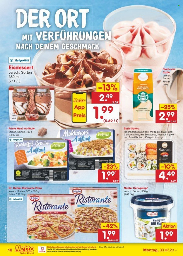 Netto Marken-Discount Prospekte  - 3.07.2023 - 8.07.2023. Seite 10