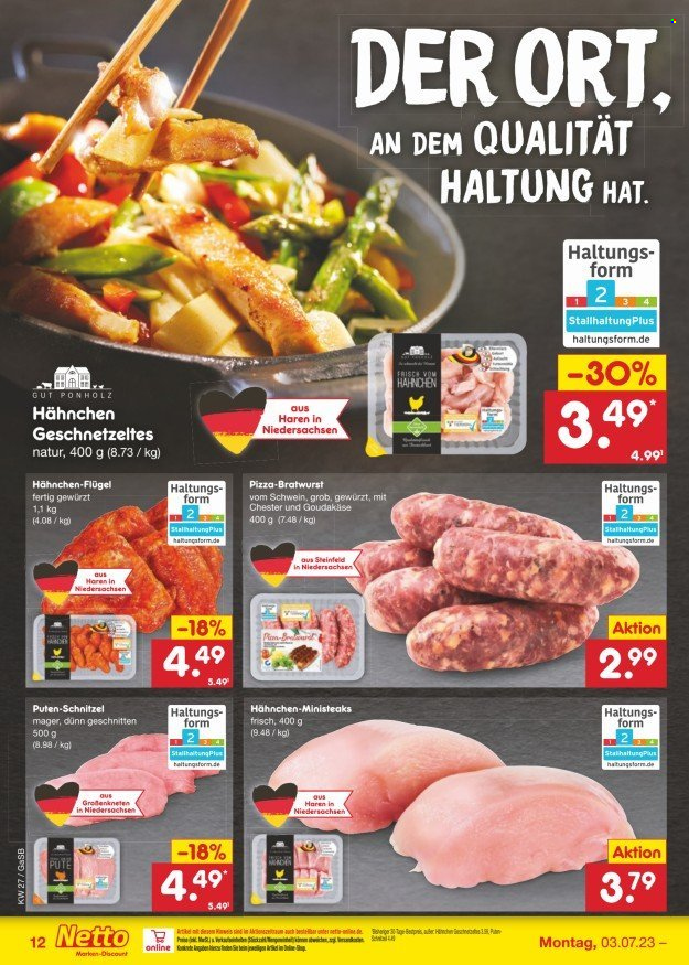 Netto Marken-Discount Prospekte  - 3.07.2023 - 8.07.2023. Seite 12