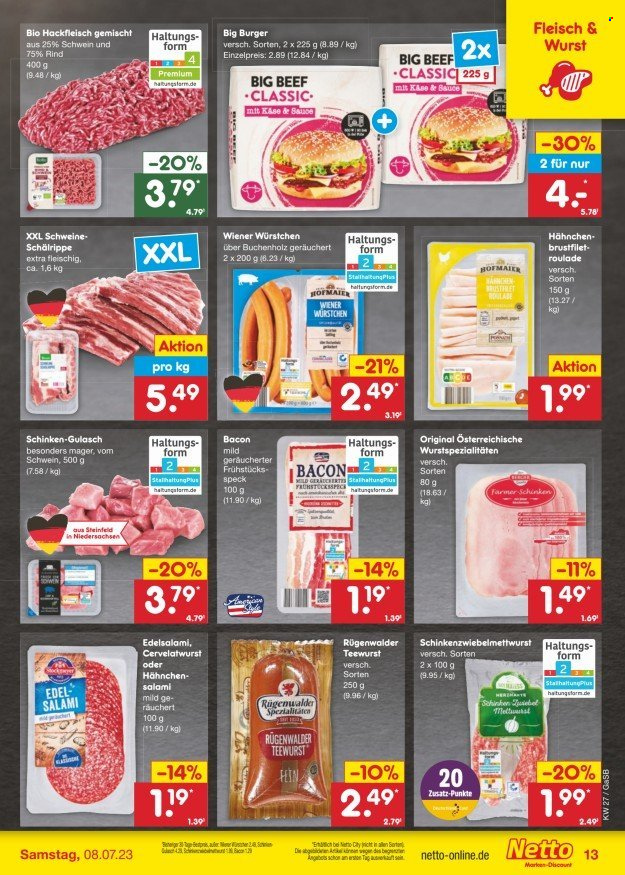 Netto Marken-Discount Prospekte  - 3.07.2023 - 8.07.2023. Seite 13