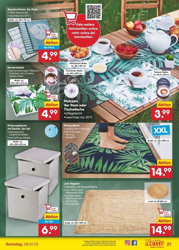 Netto Marken-Discount Prospekte  - 3.07.2023 - 8.07.2023. Seite 27